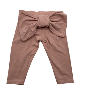 Unisex Polarn O. Pyret - Leggings, size 56 - 62 - Light pink (2)