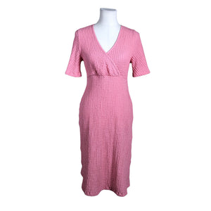 Unisex Mama Licious - Tricot dress, size 36 - Light pink (1)