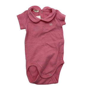 Unisex Benetton - Body, size 56 - 62 - Pink (1)