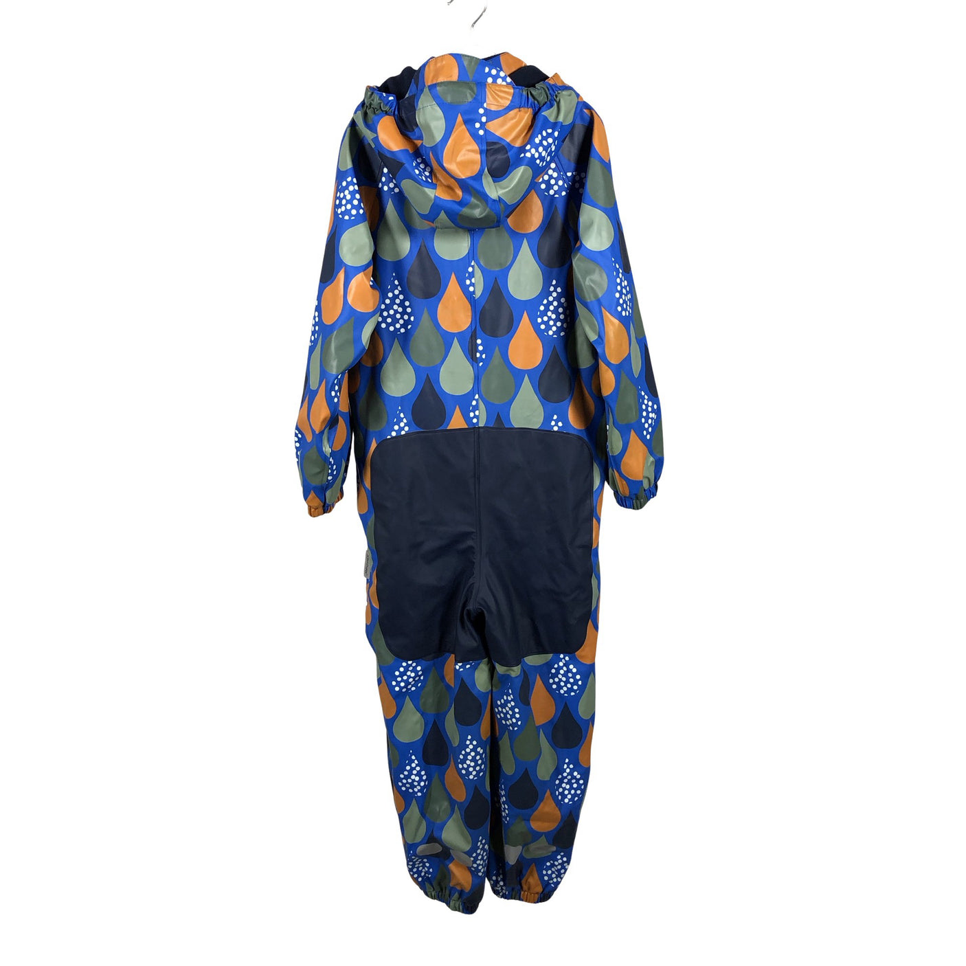 Unisex Jonathan - Rain overall, size 128 - 134 - Blue (3)