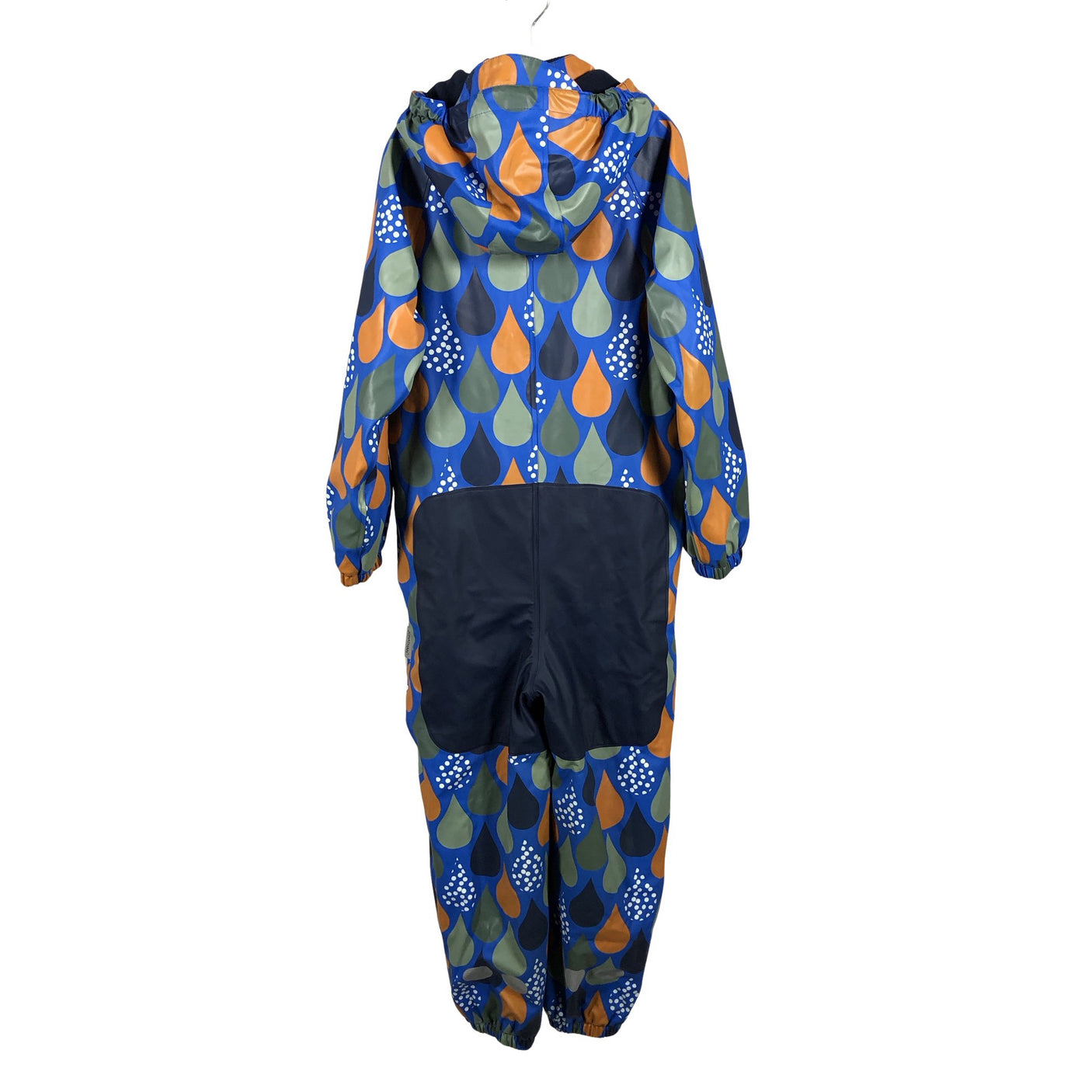 Unisex Jonathan - Rain overall, size 128 - 134 - Blue (4)