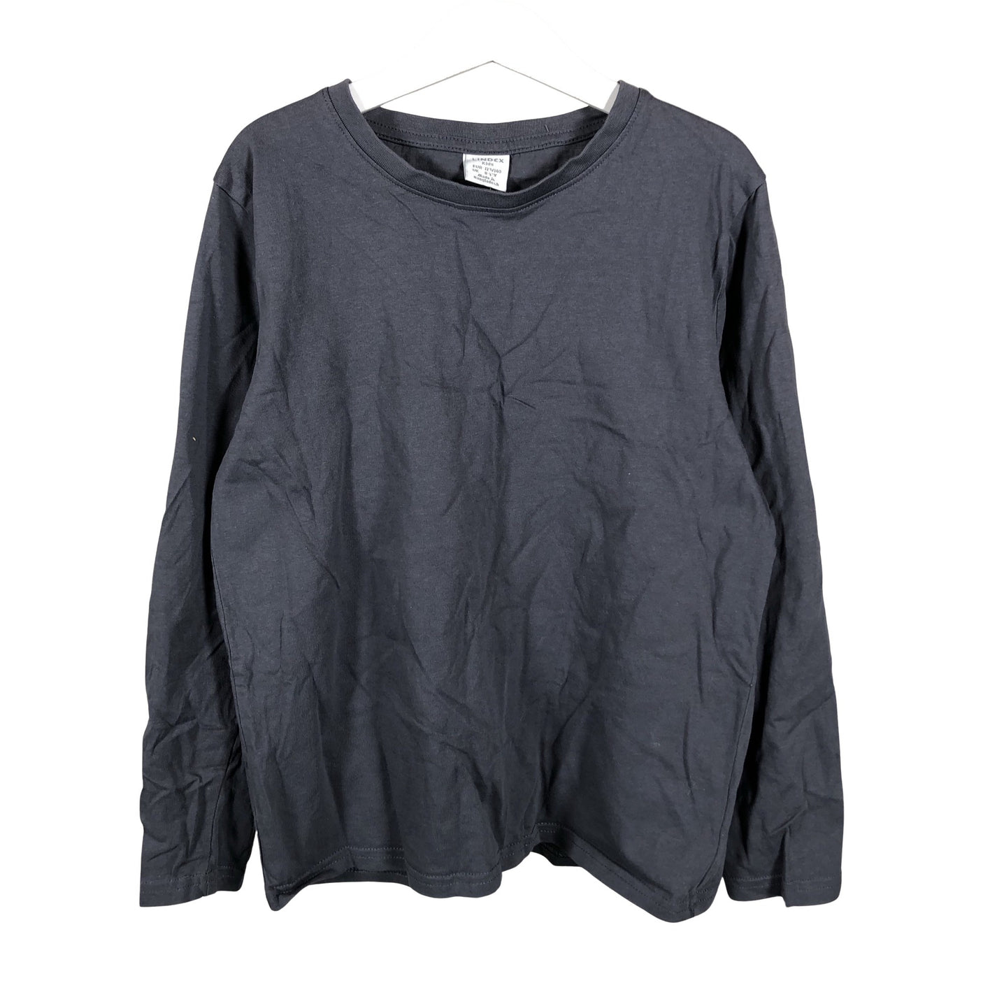 Unisex Lindex - Tricot shirt, size 134 - 140 - Gray (1)