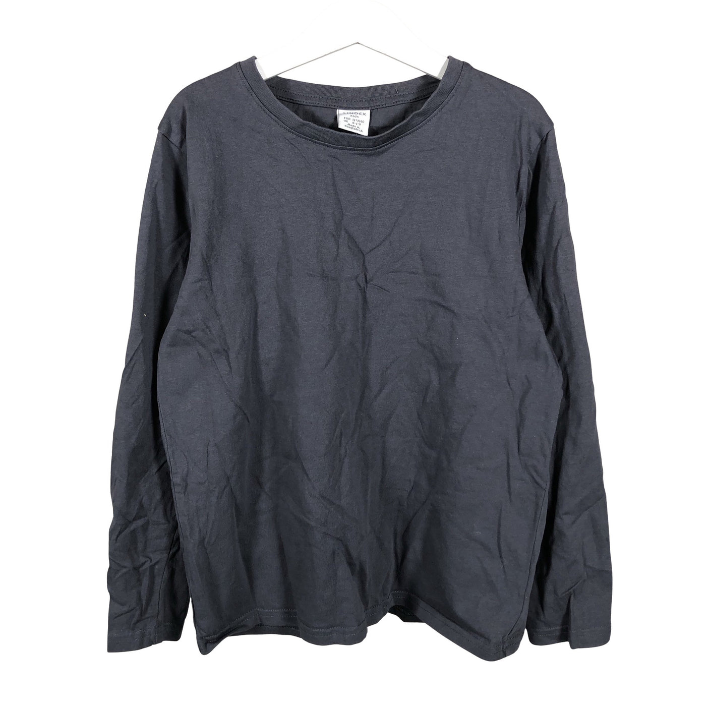Unisex Lindex - Tricot shirt, size 134 - 140 - Gray (2)