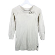 Unisex Polarn O. Pyret - Knit dress, size 146 - 152 - Natural white ()