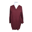 Unisex Nanso - Tunic, size 44 - Wine red ()