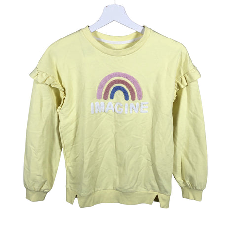 Unisex TEX - Sweatshirt, size 146 - 152 - Yellow ()