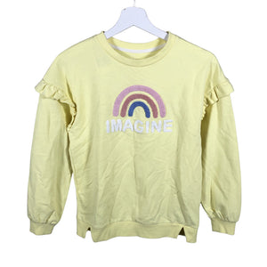 Unisex TEX - Sweatshirt, size 146 - 152 - Yellow (2)