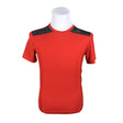 Unisex Adidas - Sports shirt, short sleeve, size S - Orange ()