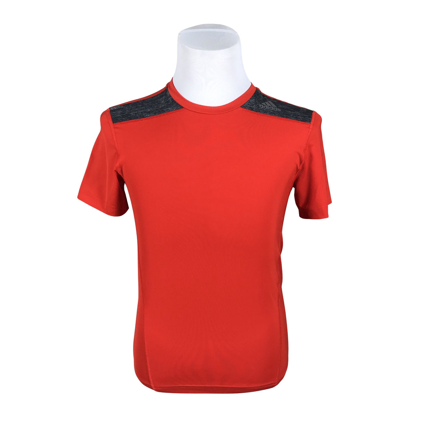 Unisex Adidas - Sports shirt, short sleeve, size S - Orange (2)