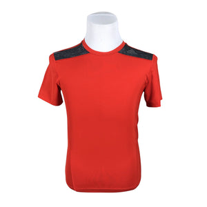 Unisex Adidas - Sports shirt, short sleeve, size S - Orange (2)