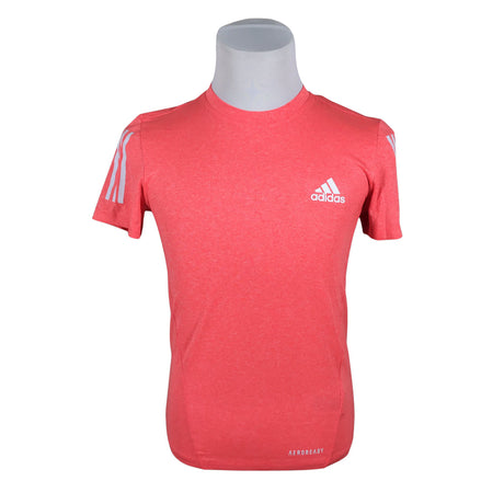 Unisex Adidas - Sports shirt, short sleeve, size S - Orange (2)