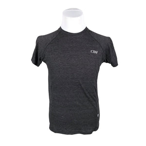 Unisex ICIW – Icaniwill - Sports shirt, short sleeve, size S - Gray (2)