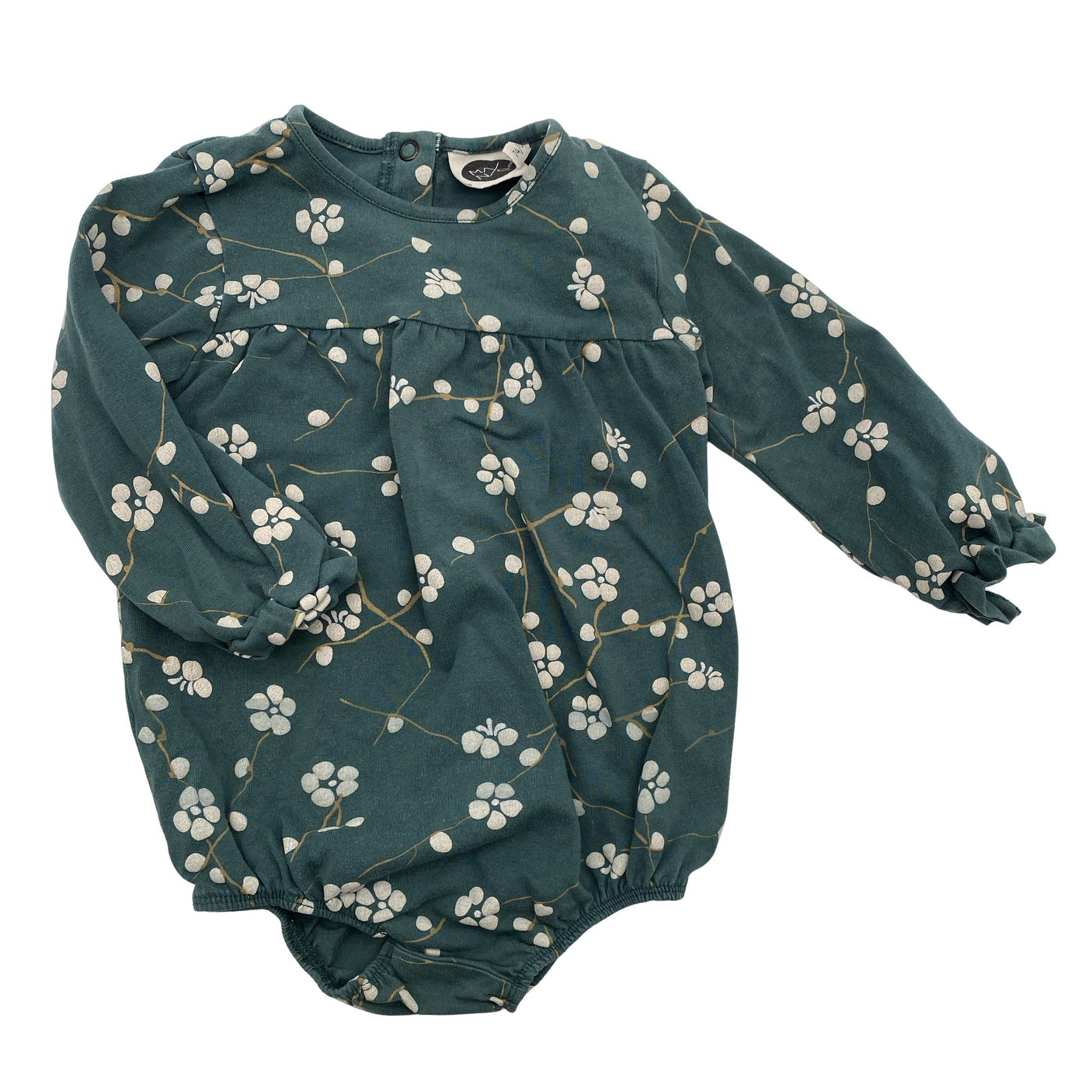 Unisex Mainio - Body, size 74 - 80 - Green (1)
