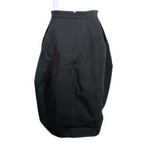 Unisex COS - Fabric skirt, size 36 - Black (2)