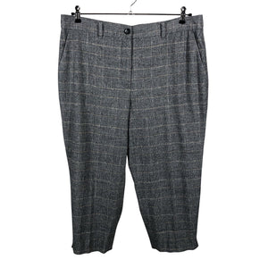 Unisex Gerry Weber - Straight leg trousers, size 48 - Gray (1)