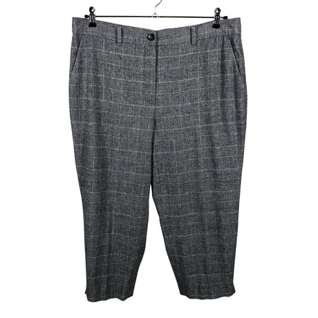 Unisex Gerry Weber - Straight leg trousers, size 48 - Gray ()