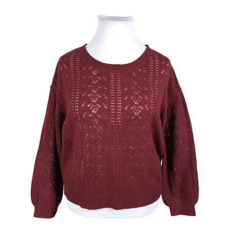 Unisex Rodier - Sweater, size 44 - Wine red ()