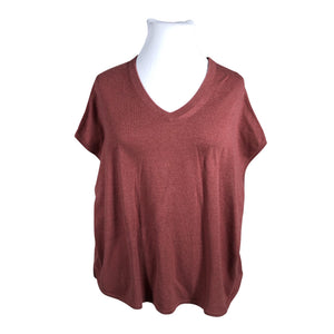 Unisex Esisto - Knit vest, size 42 - Wine red (1)
