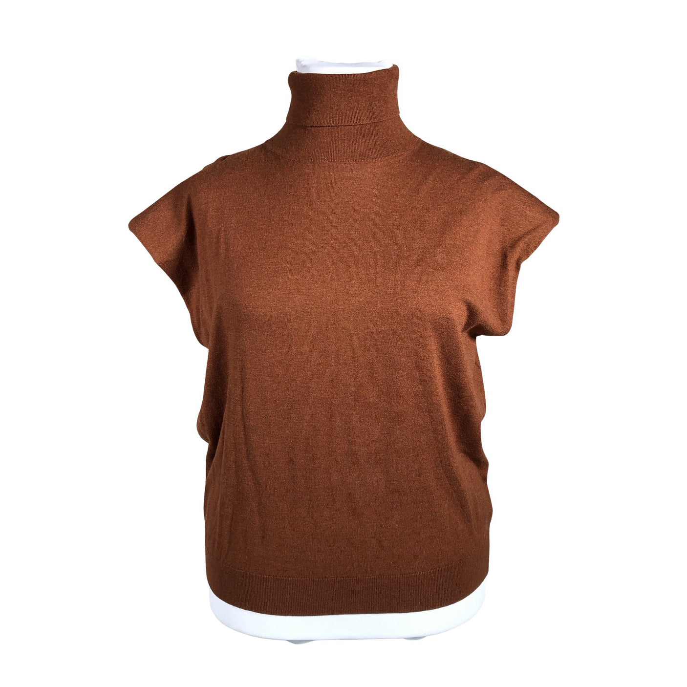 Unisex Rodier - Knit vest, size 42 - Brown (1)