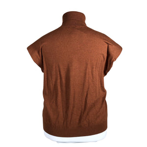 Unisex Rodier - Knit vest, size 42 - Brown (2)
