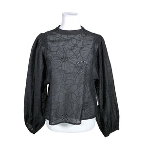 Unisex Lindex - Blouse, size 42 - Black (1)