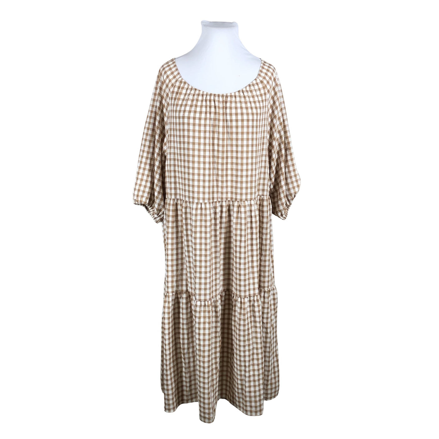 Unisex Soyaconcept - Dress, size 42 - Brown (1)