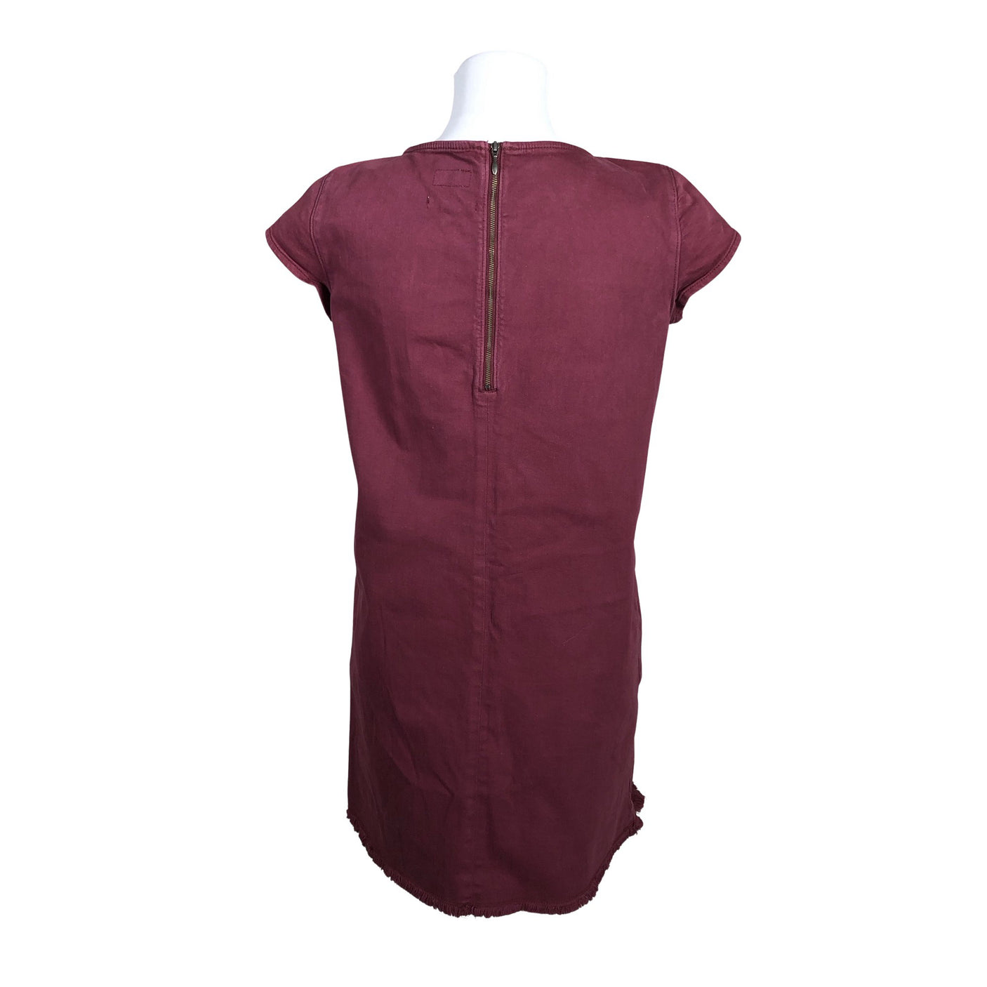 Unisex Esprit - Denim dress, size 36 - Wine red (2)