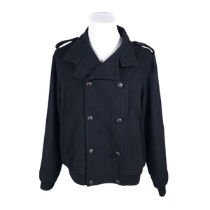 Unisex Topman - Wool coat, size L - Blue (1)