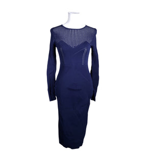 Unisex Karen Millen - Knit dress, size 36 - Blue (1)