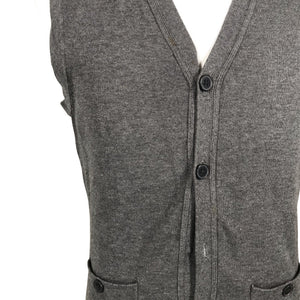 Unisex Bläck - Knit vest, size L - Gray (3)