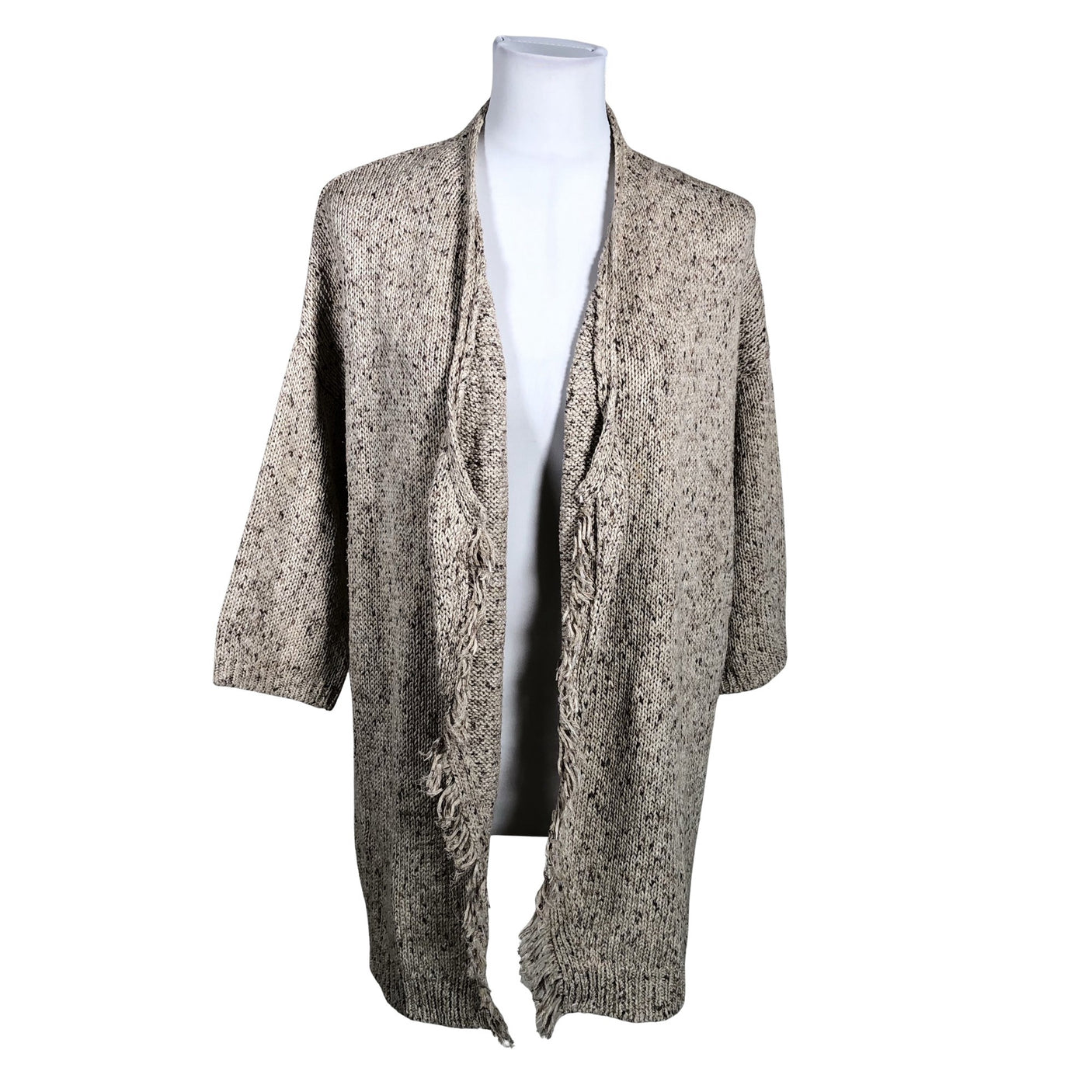 Unisex Repeat - Cardigan, size 38 - Beige (1)