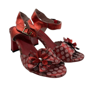 Unisex Laura Vita - Evening high heels, size 38 - Red (2)