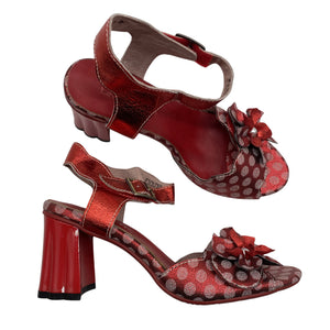 Unisex Laura Vita - Evening high heels, size 38 - Red (1)