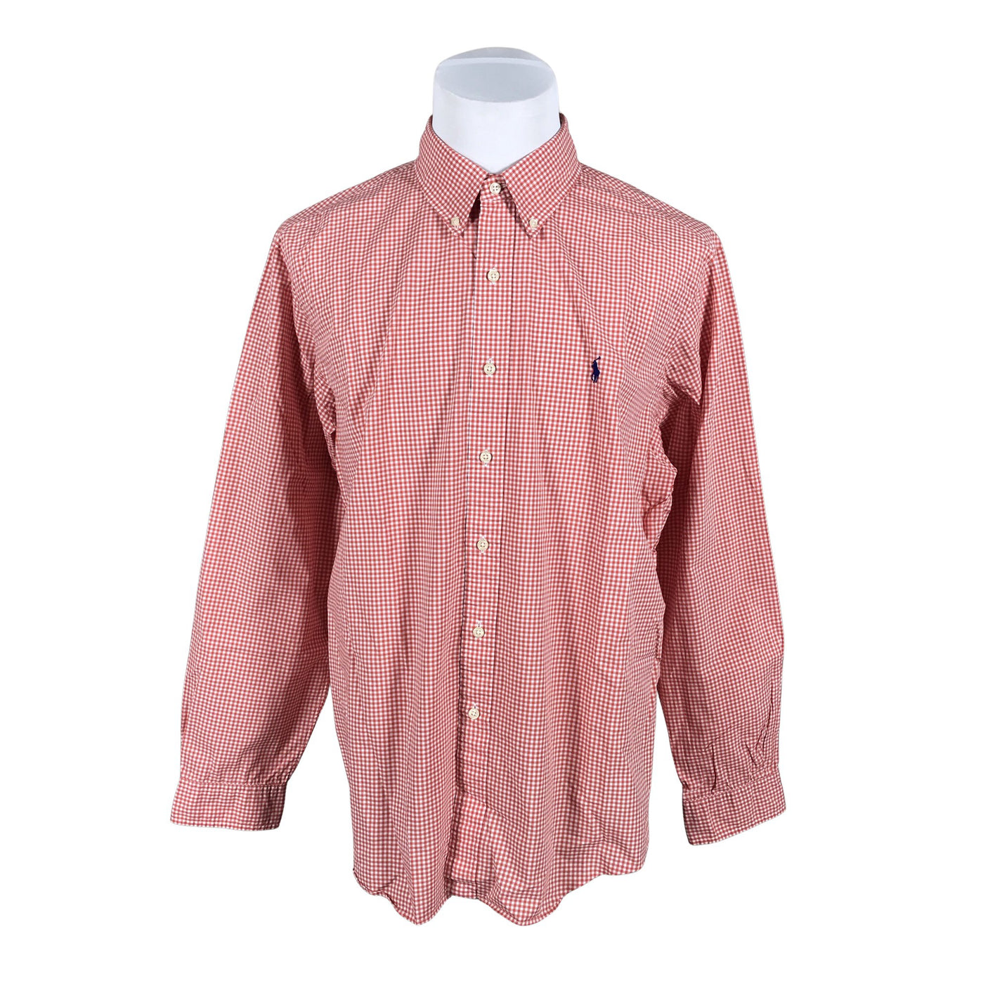 Unisex Polo Ralph Lauren - Collared shirt, size XXL - Red (2)