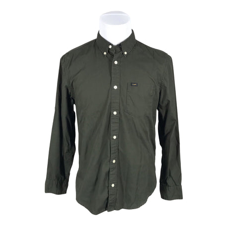 Unisex Lee - Collared shirt, size M - Green ()