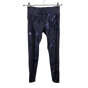 Unisex Salomon - Sports tights, size 32 - Blue (1)