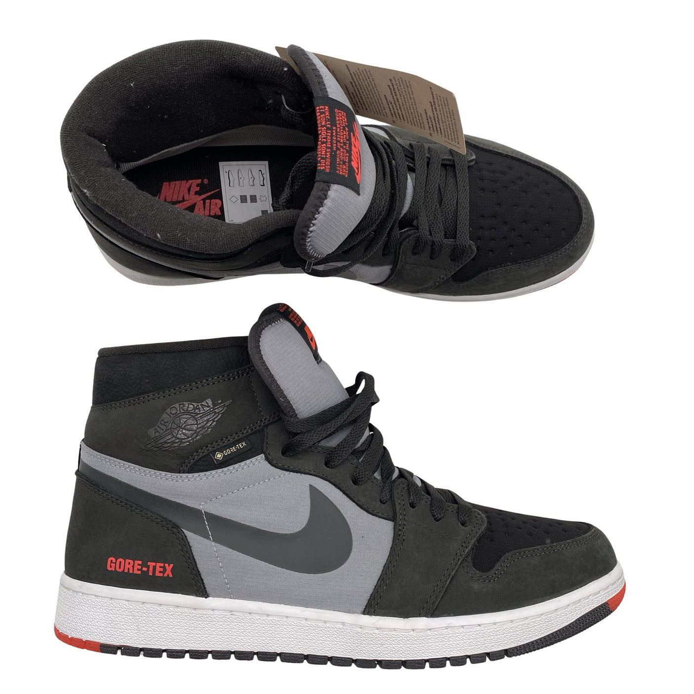 Unisex Jordan (Nike) - Casual sneakers, size S - Black (1)
