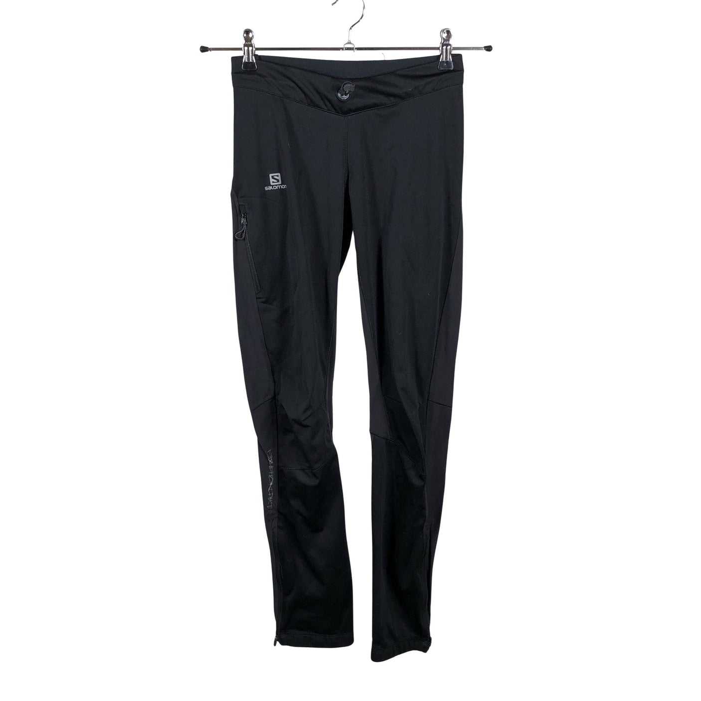 Unisex Salomon - Sports tights, size 34 - Black (1)