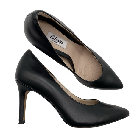 Unisex Clarks - High heels, size 38 - Black ()