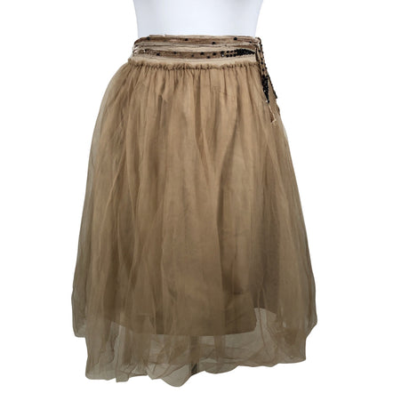Unisex Just In Case - Tulle skirt, size 42 - Beige ()
