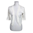Unisex Derhy - Knit bolero jacket, size 40 - White ()