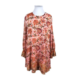 Unisex Muotikuu - Schiffon dress, size 42 - Light pink (1)