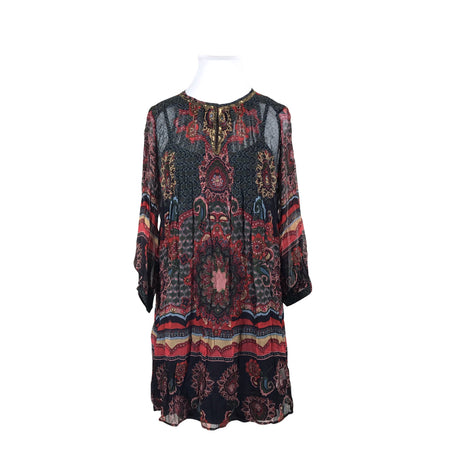 Unisex Derhy - Schiffon dress, size 42 - Blue ()