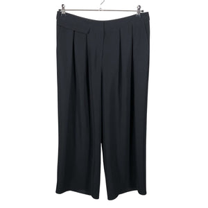 Unisex Armani Collezioni - Straight leg trousers, size 42 - Black (1)
