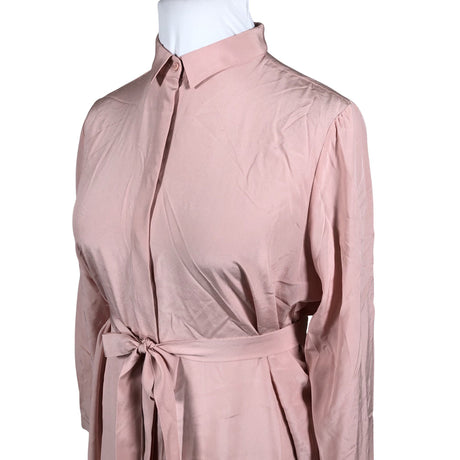 Unisex R-collection - Schiffon dress, size 42 - Light pink (2)