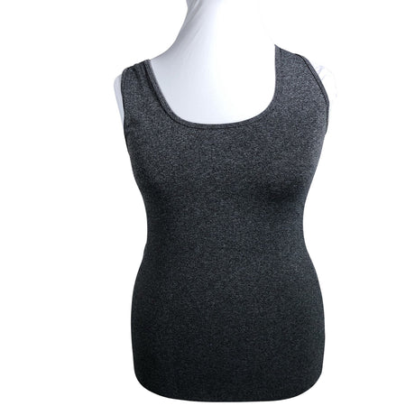 Unisex Zizzi - Tricot tank top, size 42 - Gray ()