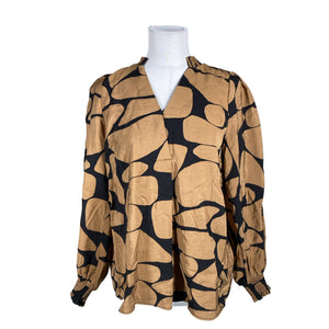 Unisex InWear - Blouse, size 38 - Brown (1)