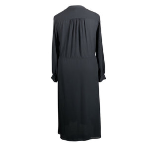 Unisex Filippa K. - Schiffon dress, size 38 - Black (2)