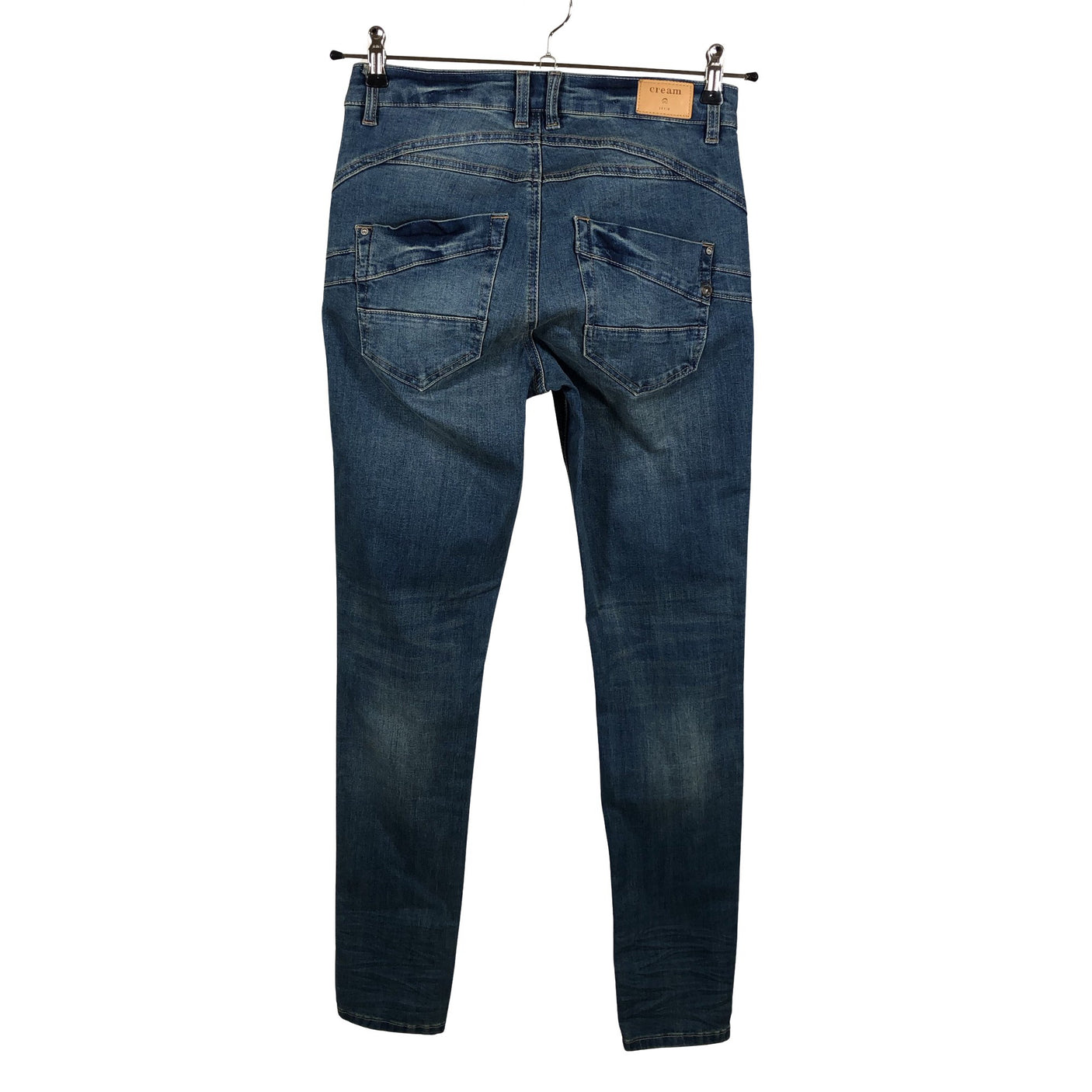Unisex Cream - Jeans, size W28 - Blue (2)