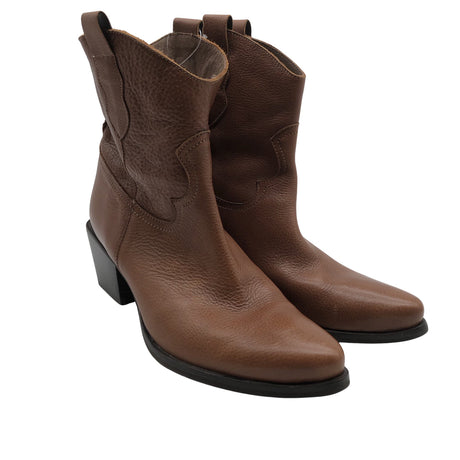 Unisex Wonders - Cowboy boots, size 40 - Brown (2)